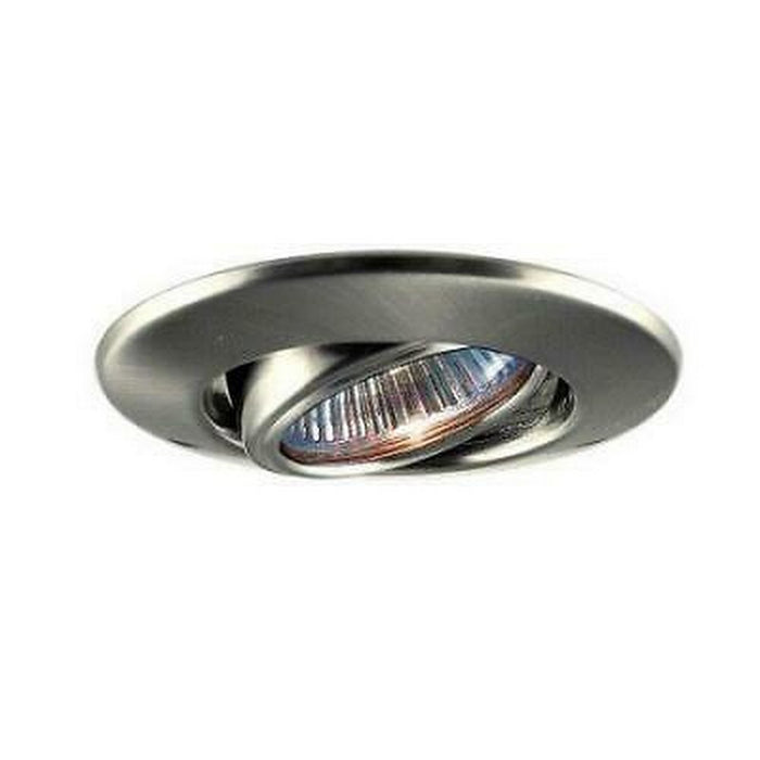 Jesco Lighting RH30-ST One Light Mini Gimbal Ring, Satin Chrome Finish by Vanessa Jane