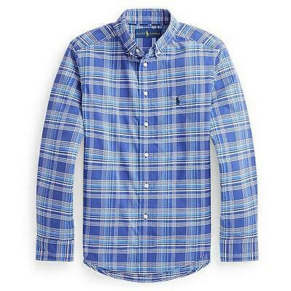Ralph Lauren Toddler Boys Plaid Performance Poplin Shirt, Size 3 by Vanessa Jane