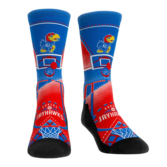 Kansas Jayhawks - Nothing But Net by Rock 'Em Socks