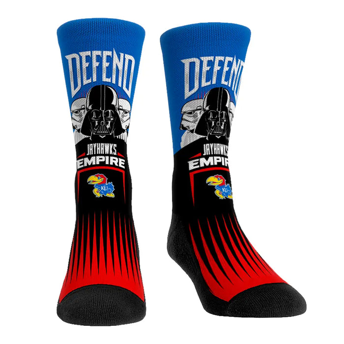 Kansas Jayhawks - Star Wars - Defend The Empire by Rock 'Em Socks