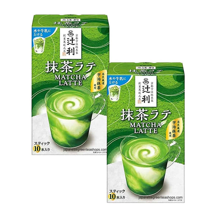 Kataoka Bussan Tsujiri Matcha Latte 10 Sticks x 2 Boxes by Nava Beauty