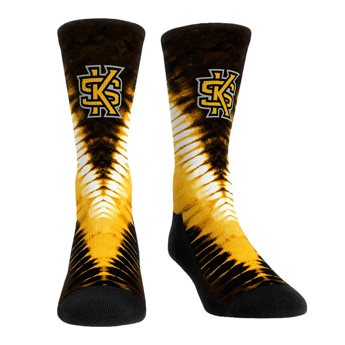 Kennesaw State Owls - V Shape Tie Dye by Rock 'Em Socks