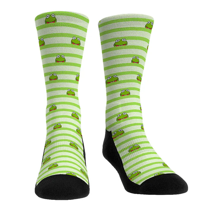Kermit the Frog - Peek-A-Boo Stripes by Rock 'Em Socks