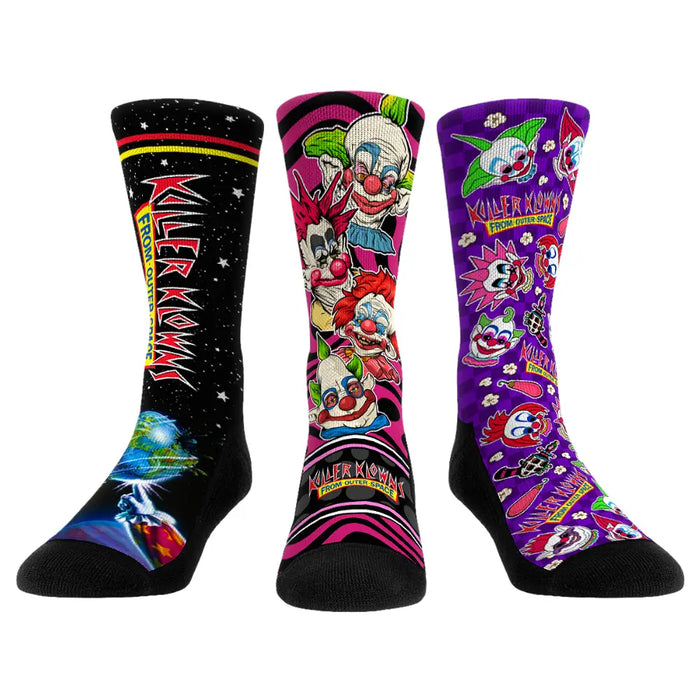 Killer Klowns from Outer Space - 3-Pack by Rock 'Em Socks