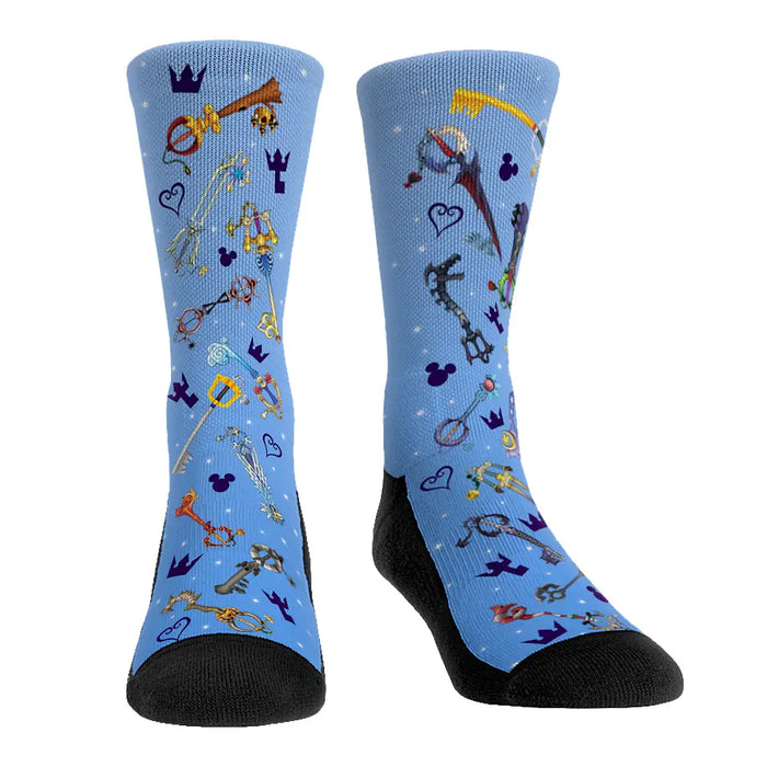 Kingdom Hearts - Keyblades - All-Over by Rock 'Em Socks