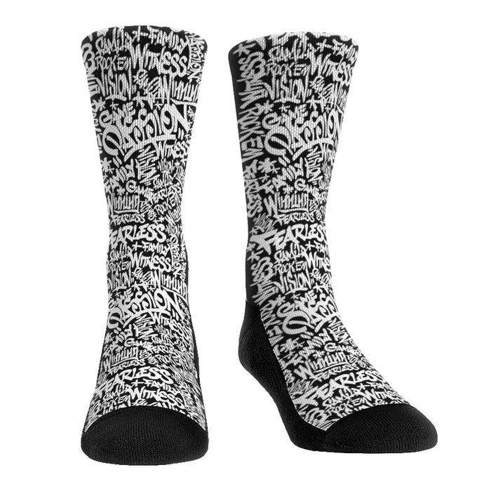 King's Graffiti by Rock 'Em Socks