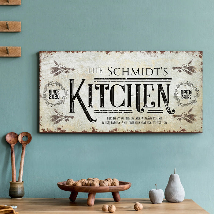 Kitchen Sign II by Tailored Canvases