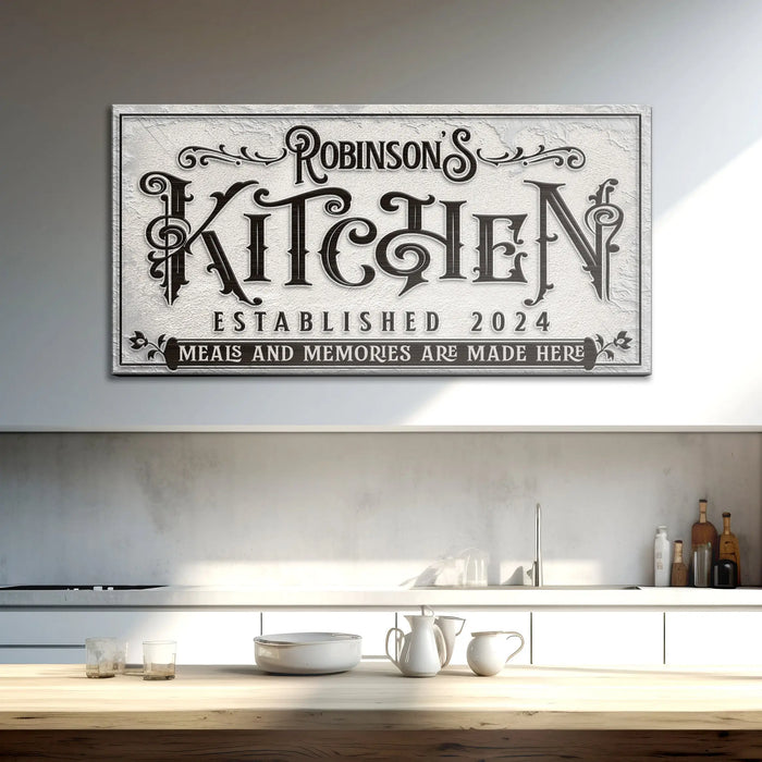 Kitchen Sign VI by Tailored Canvases