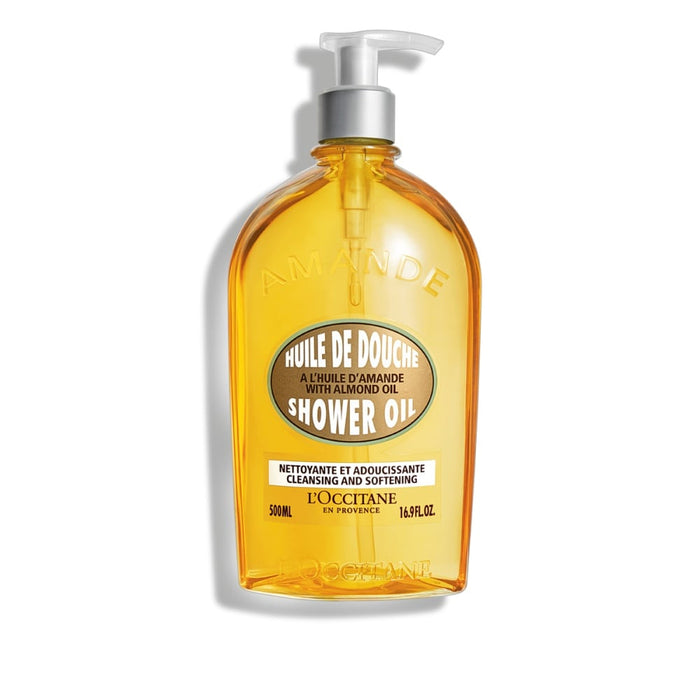 L'Occitane Almond Shower Oil 16.9 Oz by Nava Beauty