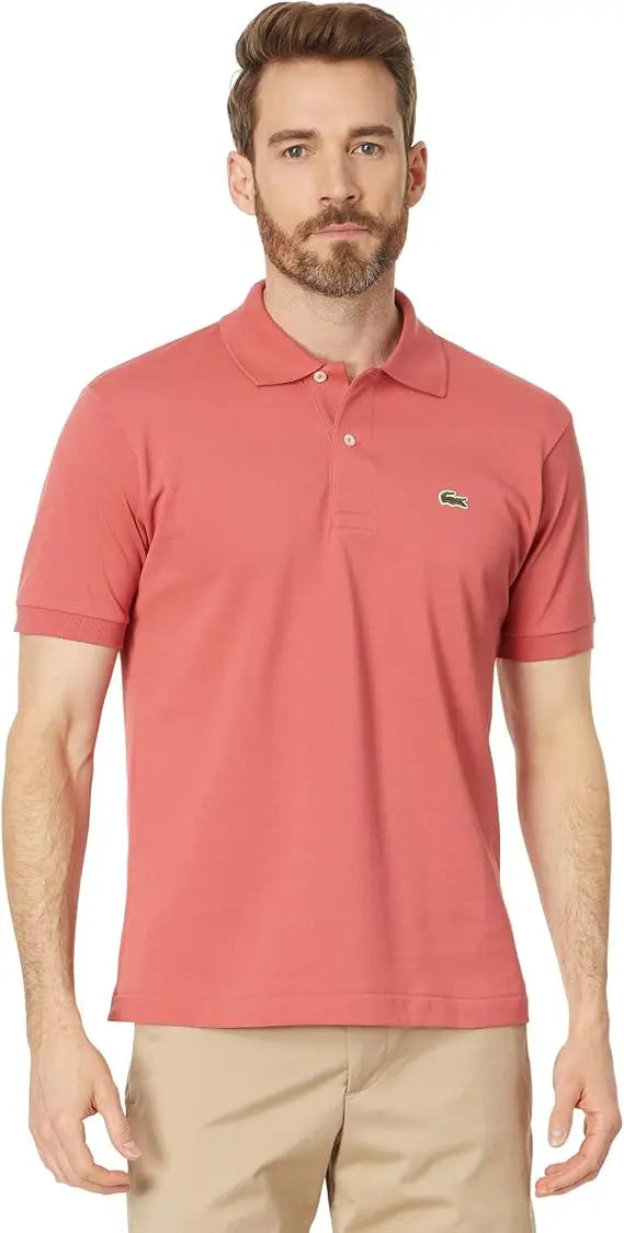 Lacoste Mens Legacy Short Sleeve L.12.12 Pique Polo Shirt by I-Max Fashions