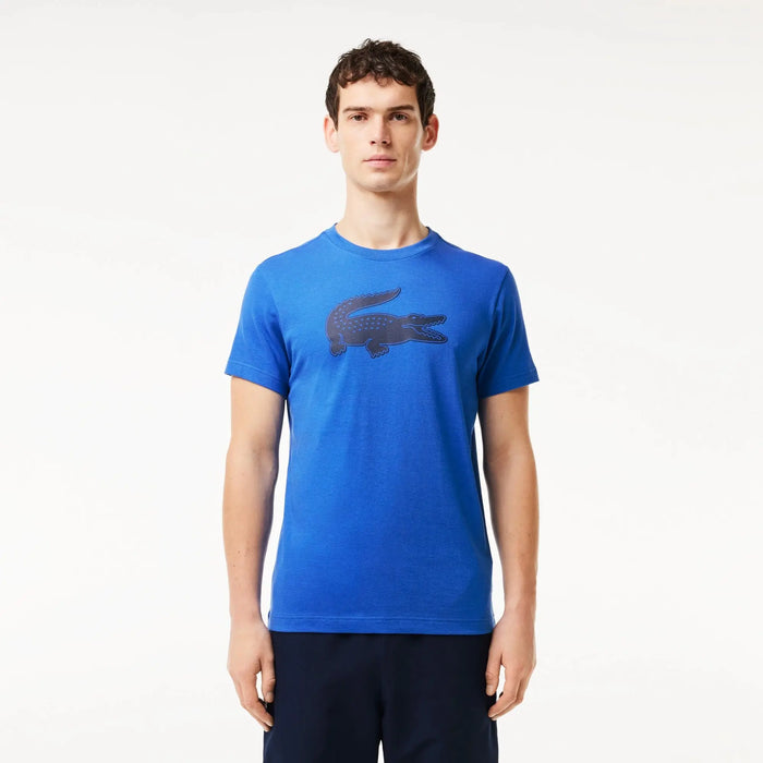 Lacoste Men's Sport 3D Print Croc Jersey T-Shirt by I-Max Fashions