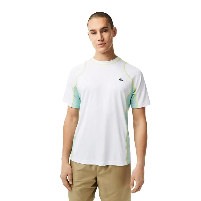 Lacoste Men's Tennis T-Shirt in Tear Resistant Piqué T-Shirt by I-Max Fashions