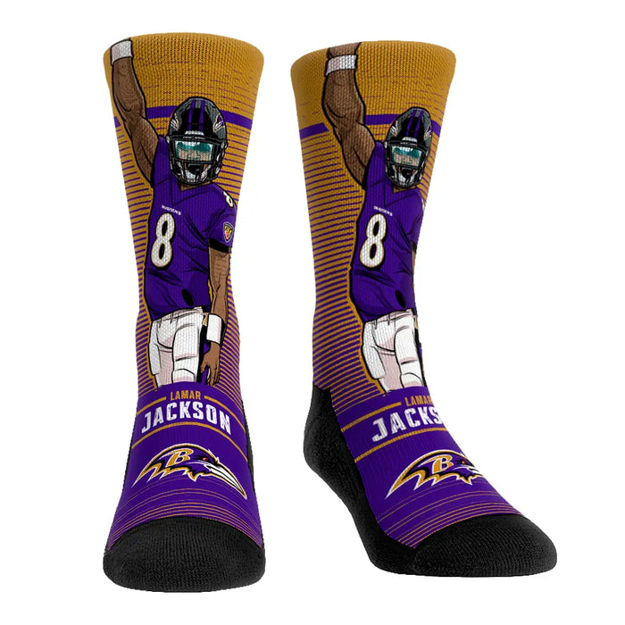 Lamar Jackson - Baltimore Ravens - Big Shot by Rock 'Em Socks