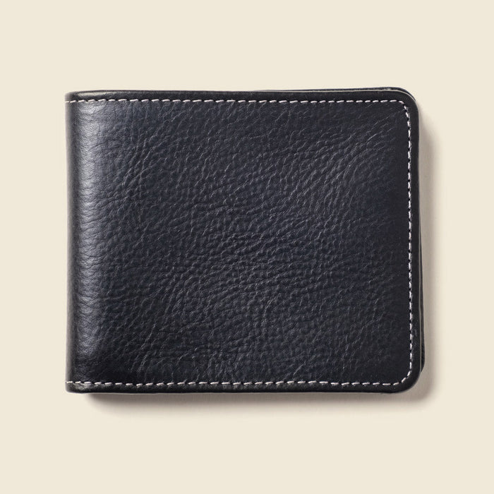 Large Billfold Wallet with RFID protection - Black by CASUPO
