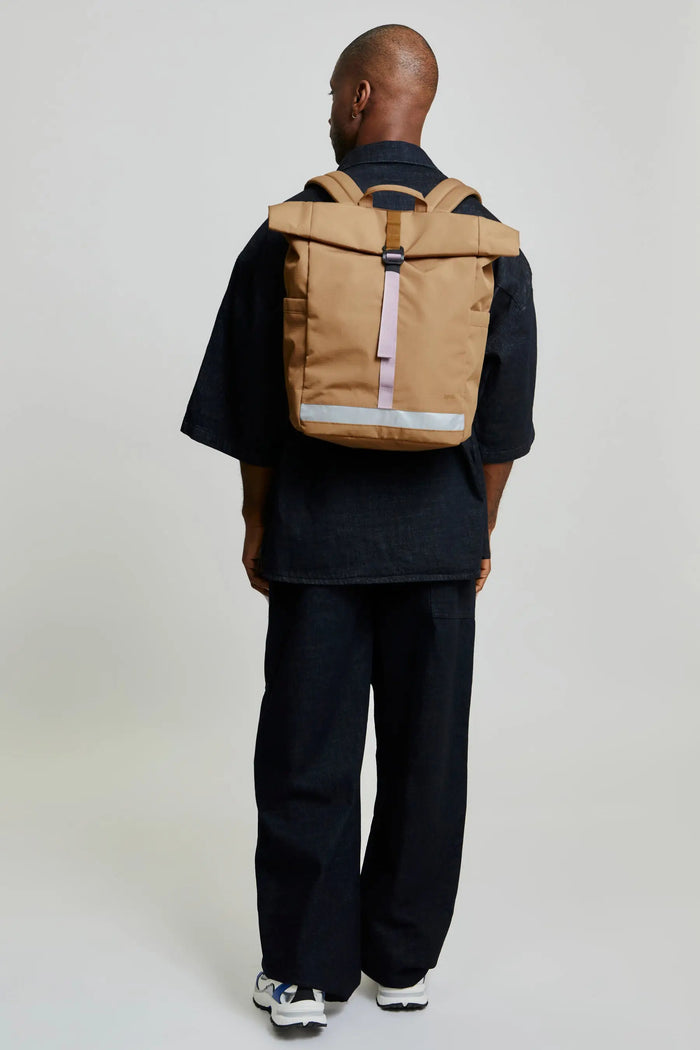Lars Roll Backpack Toffee Vandra by Lefrik USA