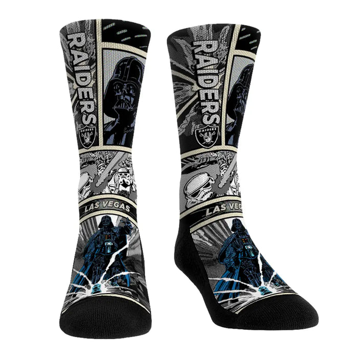 Las Vegas Raiders - Star Wars - Empire Comic Strip by Rock 'Em Socks