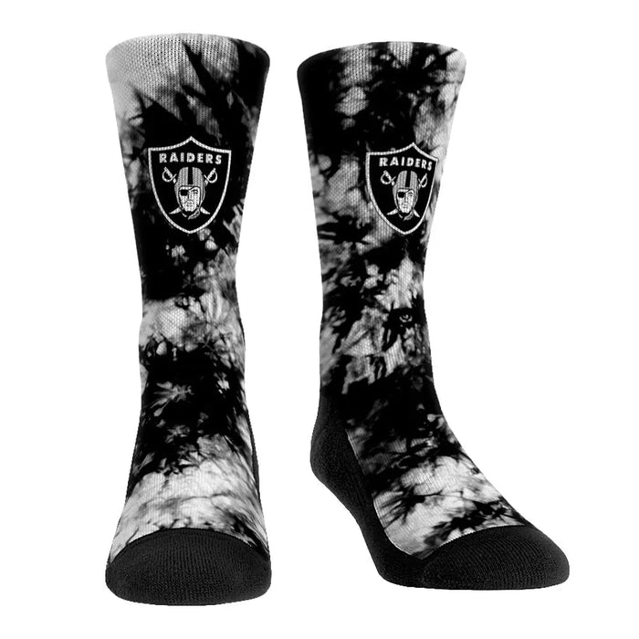 Las Vegas Raiders - Team Tie Dye by Rock 'Em Socks