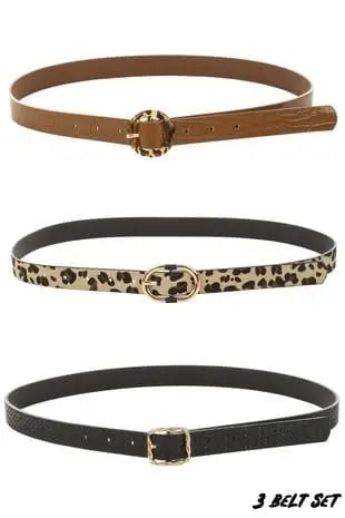Leather Belt by Boutique 23