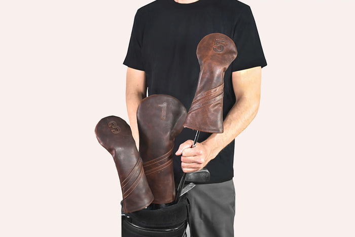 Leather Golf Headcover by Kiko Leather