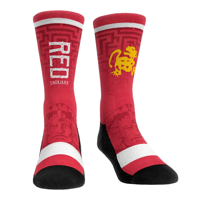 Legends of the Hidden Temple - Jersey Series - Red Jaguars by Rock 'Em Socks