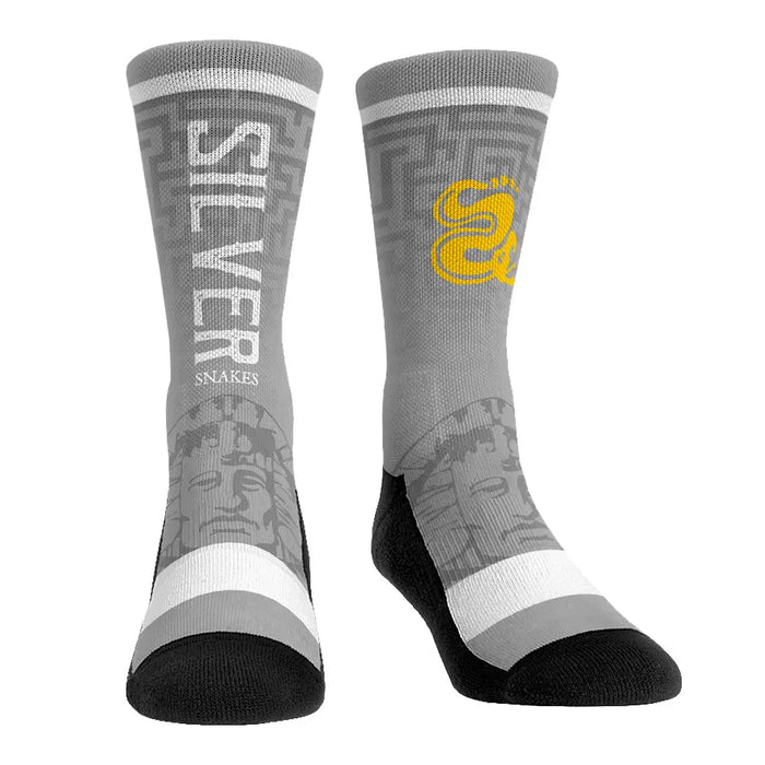 Legends of the Hidden Temple - Jersey Series - Silver Snakes by Rock 'Em Socks