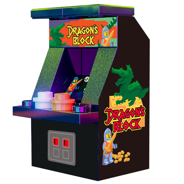 Dragon's Block Classic Arcade Machine by B3 Customs