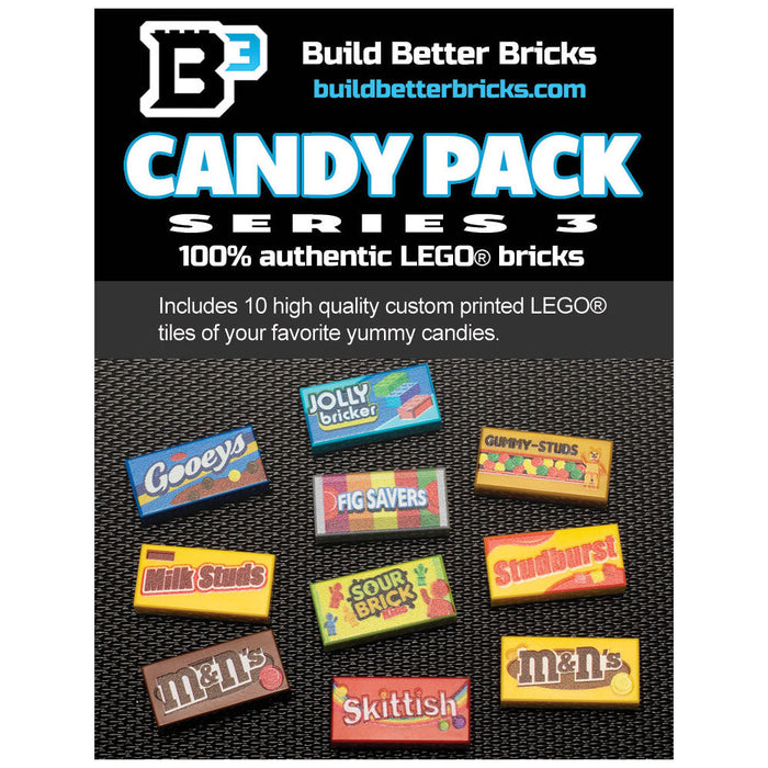 Candy Pack (Series 3) made from LEGO parts - B3 Customs by B3 Customs