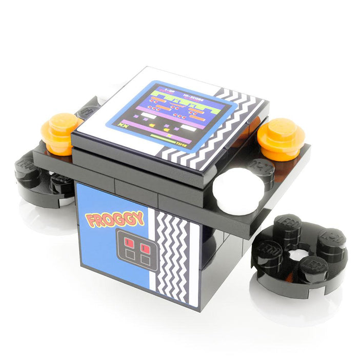 Froggy 2-Player Classic Arcade made using LEGO parts - B3 Customs by B3 Customs