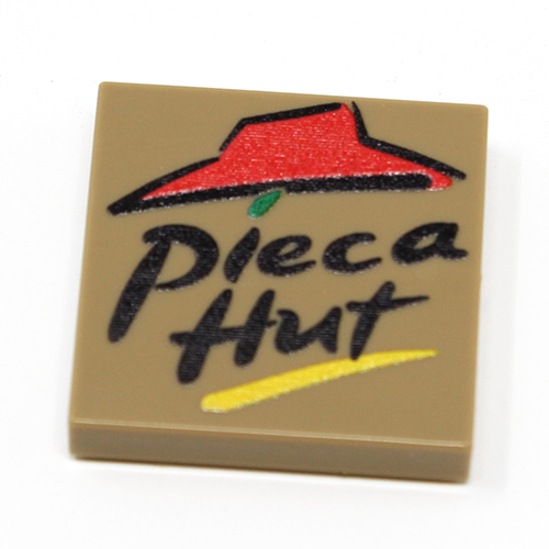 Pieca Hut (Pizza) Box 2x2 Tile by B3 Customs
