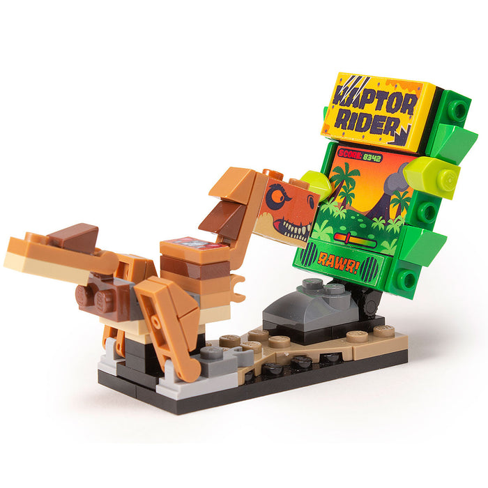 Raptor Rider - B3 Customs Arcade Game made using LEGO parts by B3 Customs