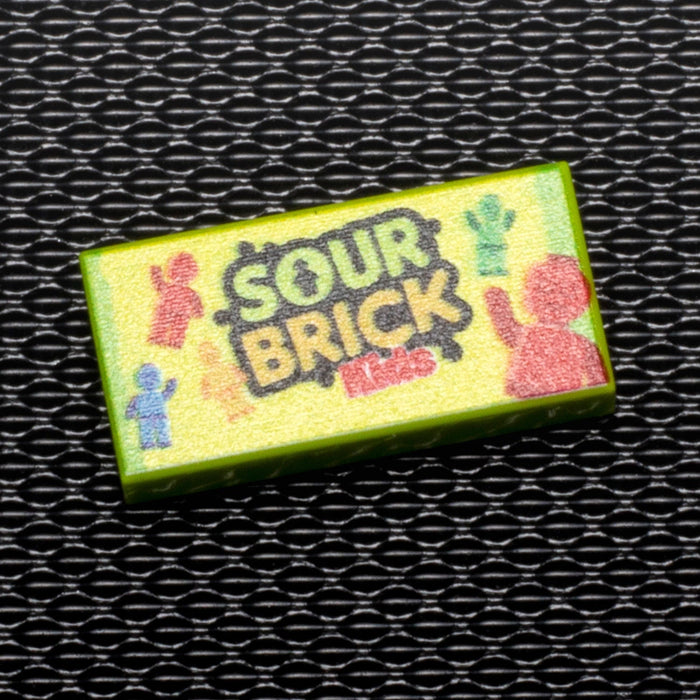 Sour Brick Kids - Custom Printed 1x2 Tile by B3 Customs