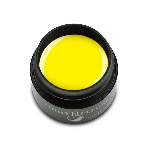 Light Elegance Gel Paint - Neon Yellow by The Nail Hub