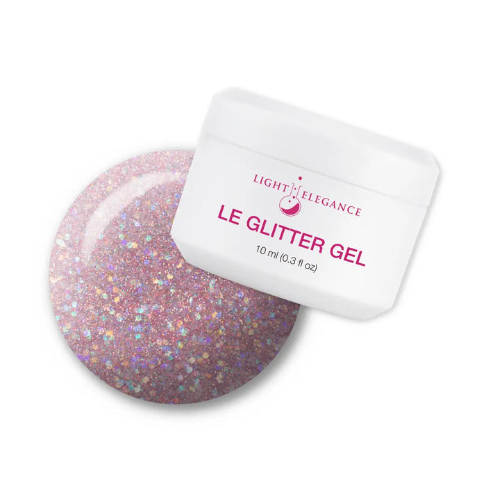 Light Elegance Glitter Gel - Free Spirit by The Nail Hub