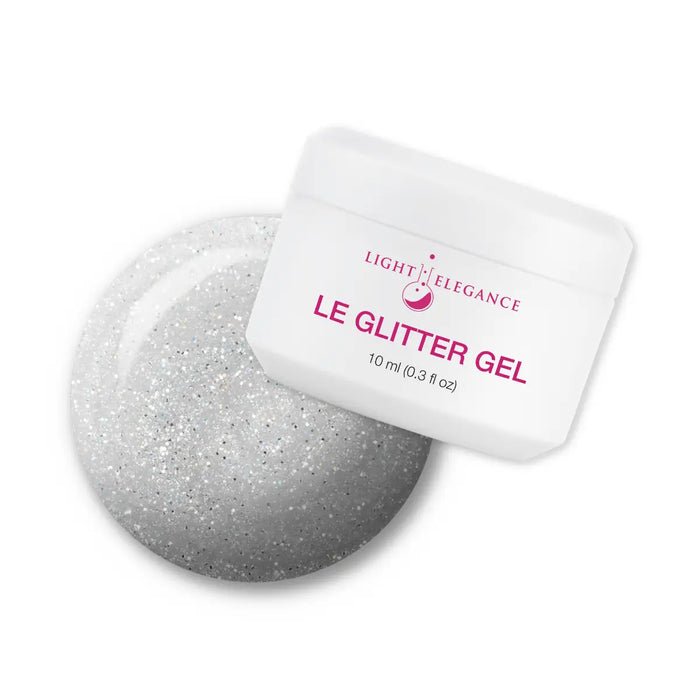 Light Elegance Glitter Gel - Tiny Diamond by The Nail Hub