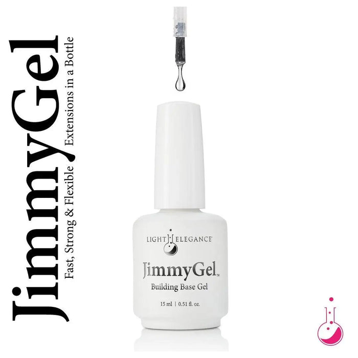Light Elegance JimmyGel Soak-Off Building Base - Clear by The Nail Hub