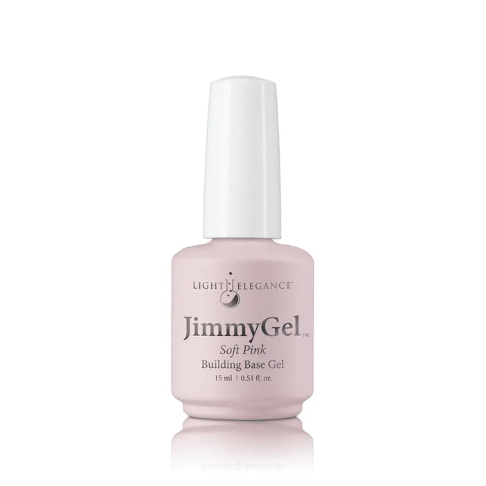 Light Elegance JimmyGel Soak-Off Building Base - Soft Pink by The Nail Hub