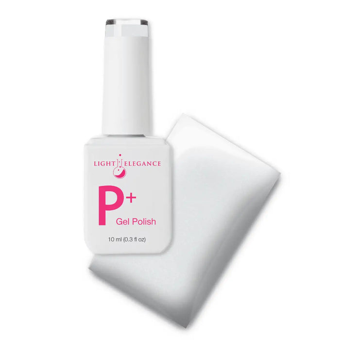 Light Elegance P+ Soak-Off Color Gel Polish - White Swimsuit by The Nail Hub