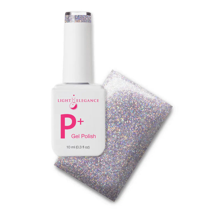 Light Elegance P+ Soak-Off Glitter Gel Polish - Get Buzzed by The Nail Hub