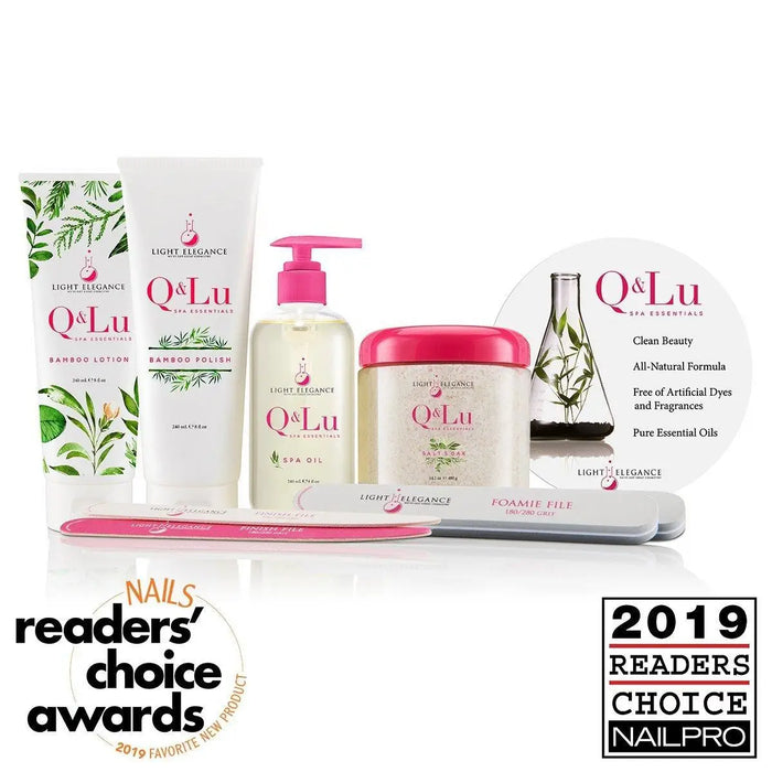 Light Elegance Q&Lu - Spa Essentials Kit by The Nail Hub