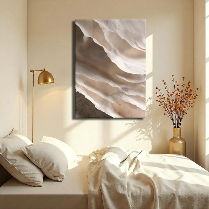 Light Neutral Impasto Wall Art by Tailored Canvases