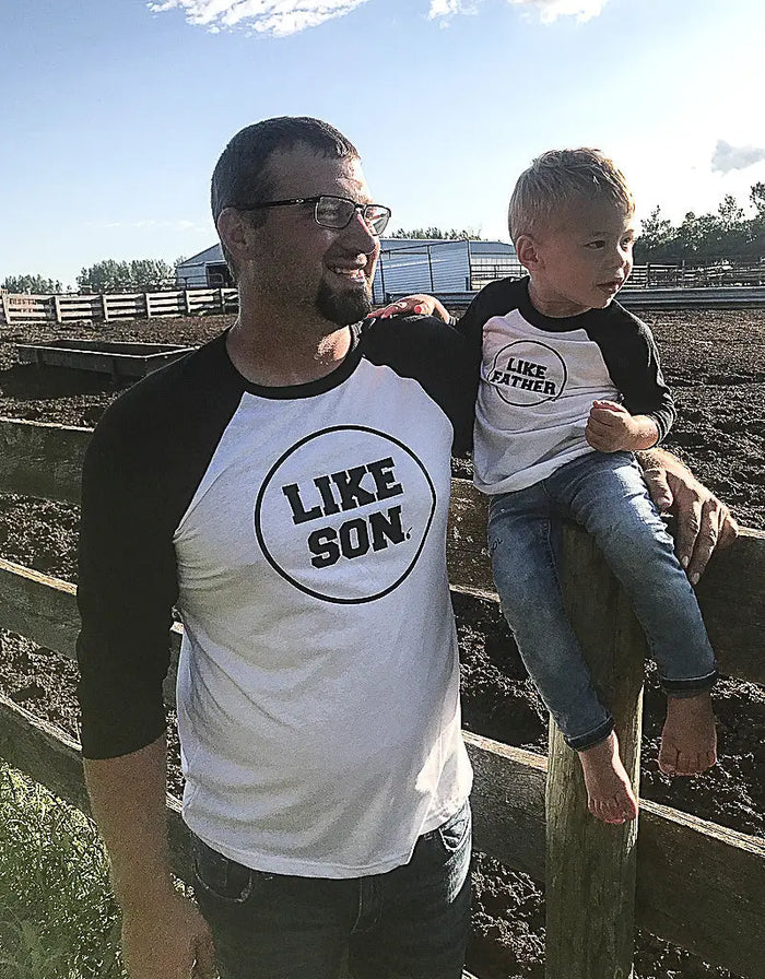 Like Son Baseball Tee by Boutique 23