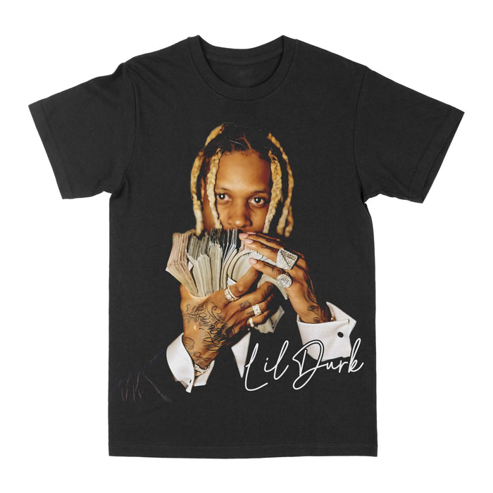 Lil Durk "Holding Paper" Graphic Tee by Obsessed with graphic tees