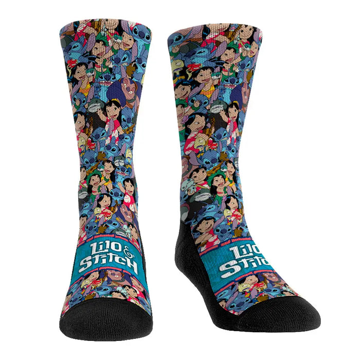 Lilo & Stitch - Stacked Characters by Rock 'Em Socks