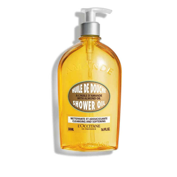 L'Occitane Almond Shower Oil 16.9 Oz by Nava Beauty