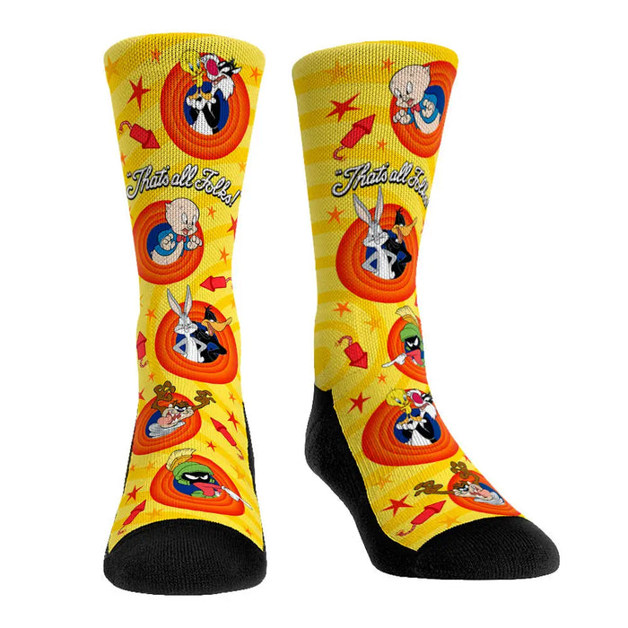 Looney Tunes - That's All Folks! by Rock 'Em Socks