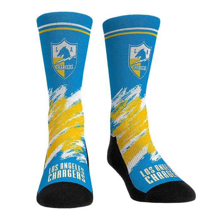 Los Angeles Chargers - Throwback Paint by Rock 'Em Socks