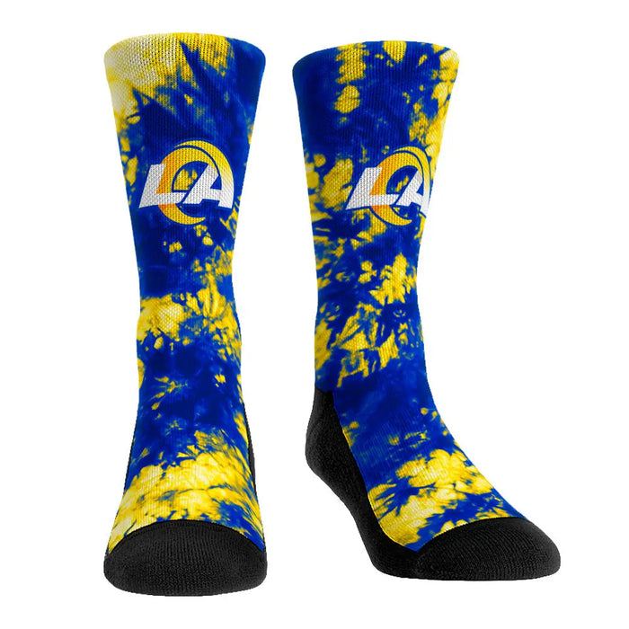 Los Angeles Rams - Team Tie Dye by Rock 'Em Socks