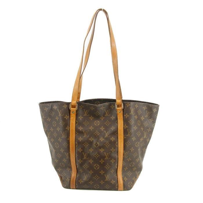 Louis Vuitton Brown Monogram Canvas Sac Shopping Tote 48 #2830 by Bolt Boutique