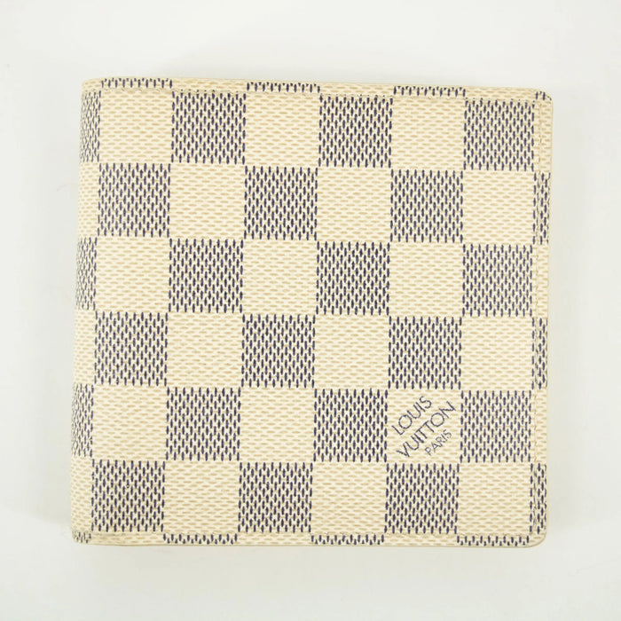 Louis Vuitton Damier Azur Marco Bifold Wallet #2371 by Bolt Boutique