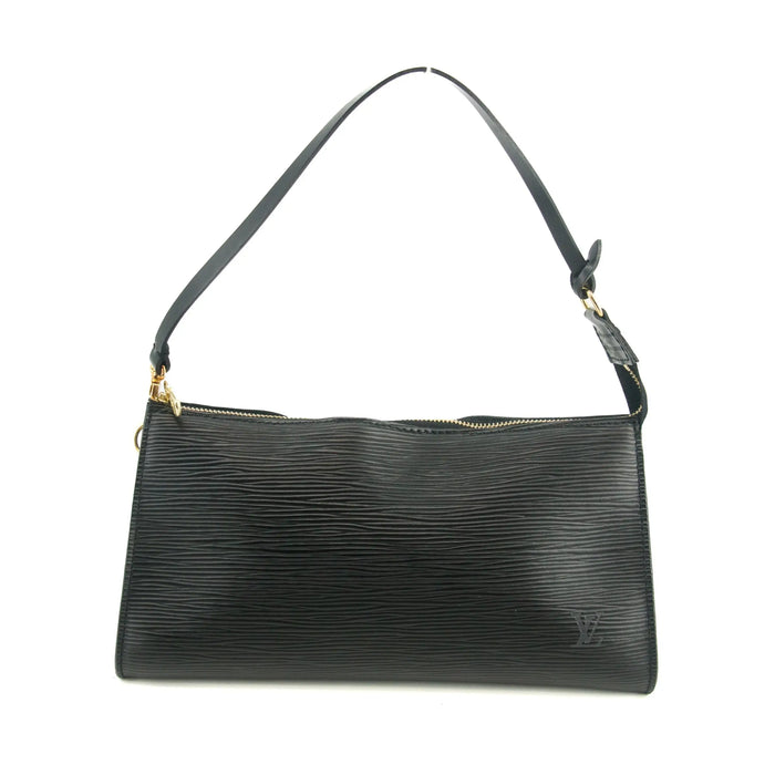 Louis Vuitton Epi Leather Black Pochette Accessories Shoulder Bag #3325 by Bolt Boutique